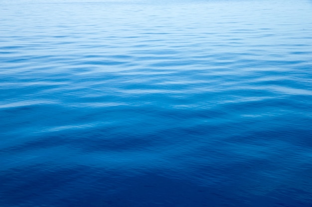 Photo beau ciel et océan bleu