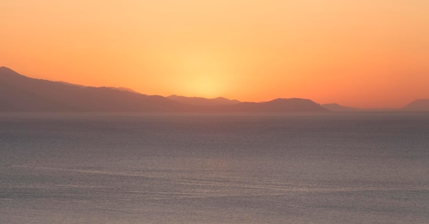 Un beau coucher de soleil Akdamar Island Van