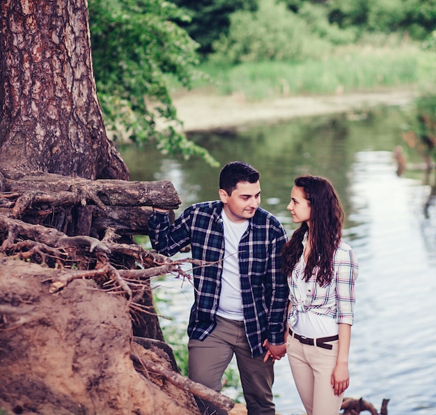 Beau couple amoureux