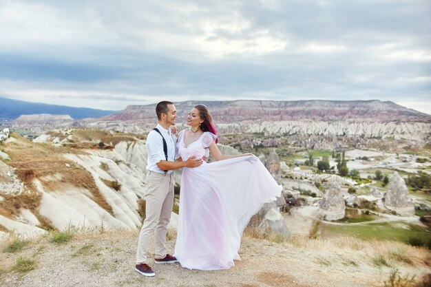 Beau Couple Fête La Saint Valentin