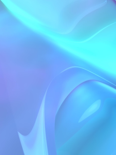 Beau fond abstrait cyan violet. Illustration 3D, rendu 3D.