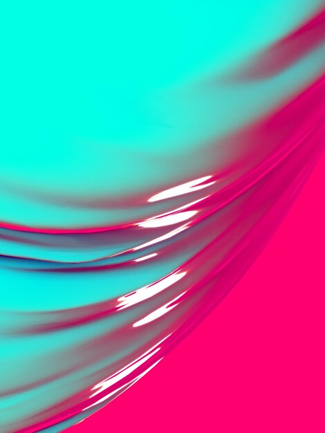 Beau fond abstrait liquide rose cyan