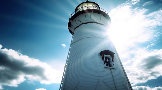 Beau fond d'écran de phare