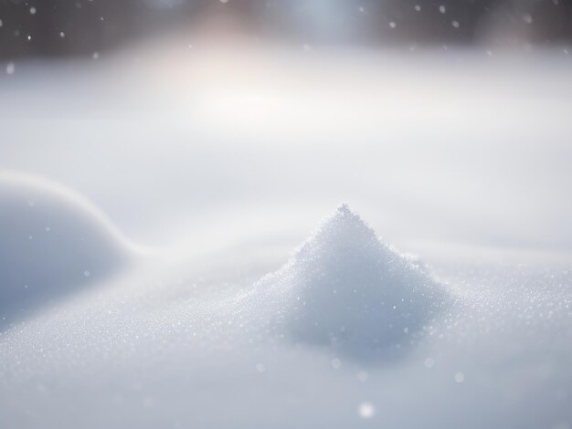 Photo un beau fond de neige qui tombe