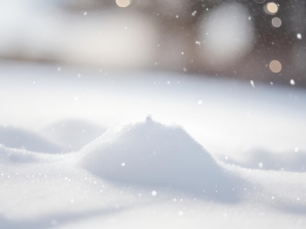 Un beau fond de neige qui tombe