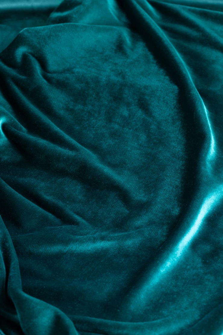 Photo sur un beau fond de velours vert