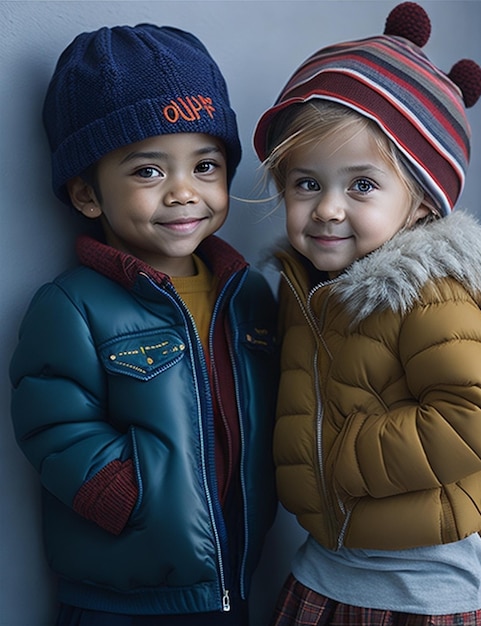 Un beau garçon si mignon Kid sourit