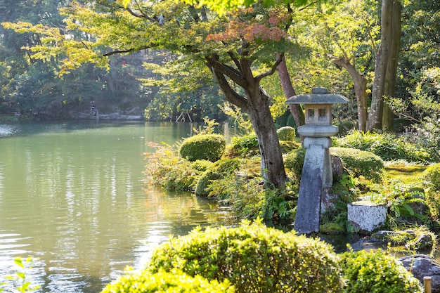 beau jardin en japonais