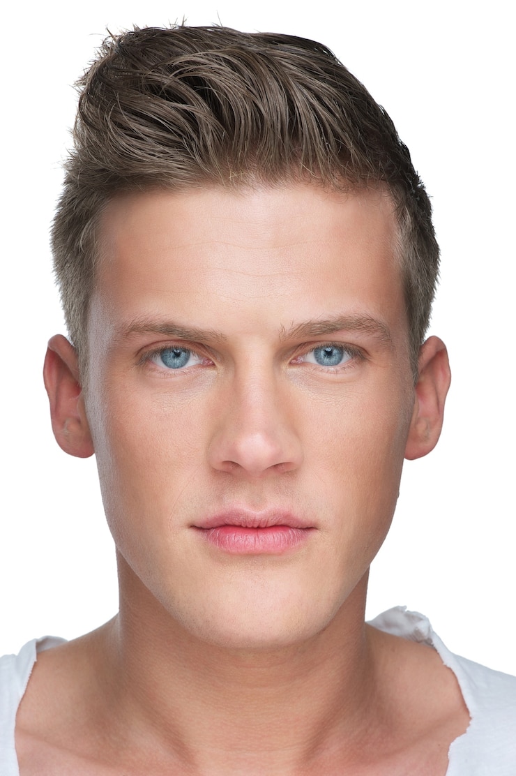 Photo beau jeune homme