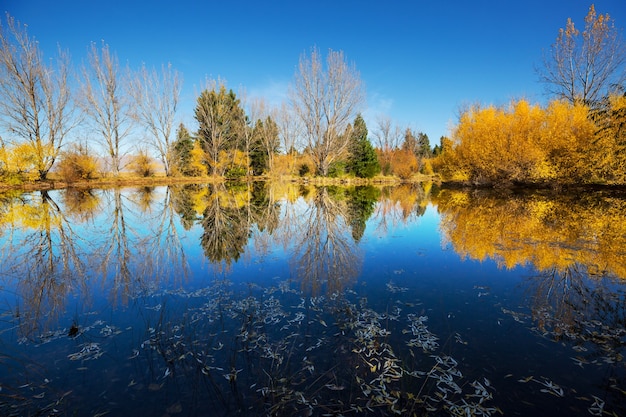 Le beau lac en automne