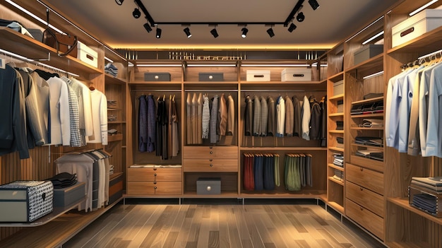 beau magasin de vêtements de luxe et centre commercial intérieur comme arrière-plan