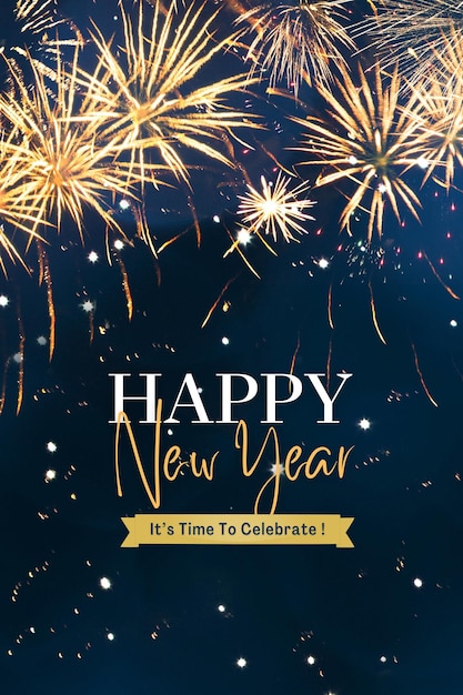 Beau modèle pour une bonne année.
