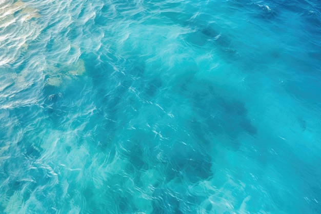 beau modèle de surface de l'eau de rivage de plage tropicale