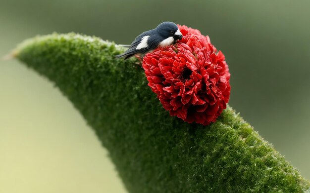 Photo beau oiseau dans la nature