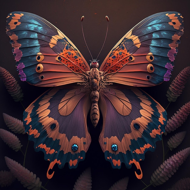 beau papillon