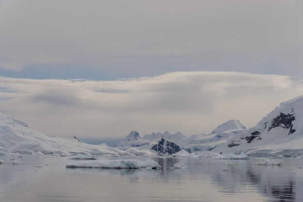 Beau paysage antarctique