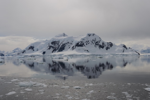 Beau paysage antarctique