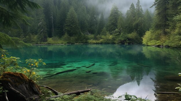 Un beau paysage avec des arbres et du ciel en arrière-plan