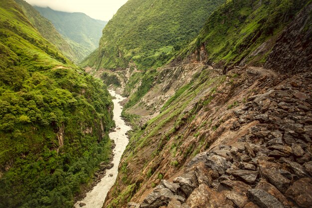 Beau paysage asiatique