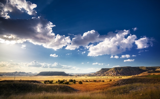 Beau paysage en Cappadoce, Turquie