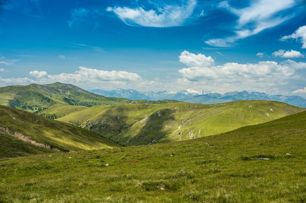 Beau paysage dans les Alpes