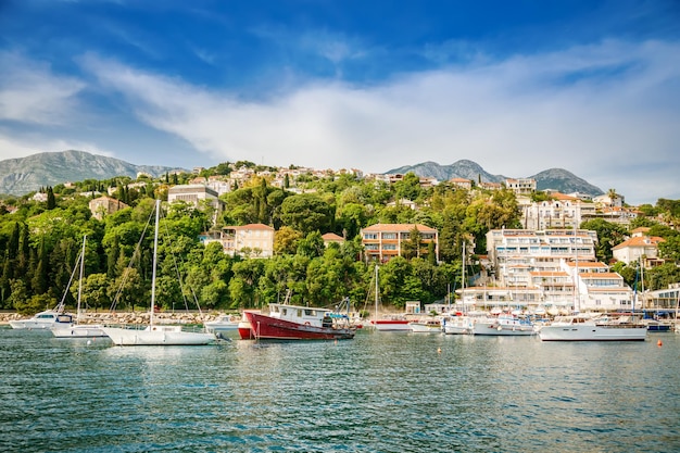 Beau paysage à Herceg Novi