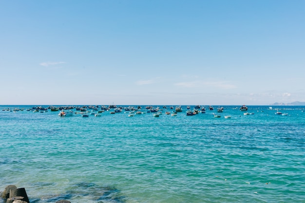 Beau paysage d'île tropicale