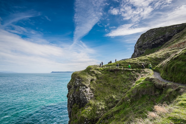 Beau paysage en Irlande du Nord