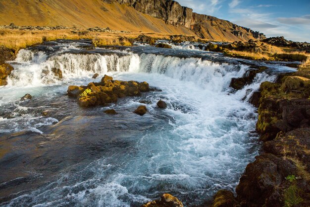 Beau paysage en Islande Incroyable nature nordique