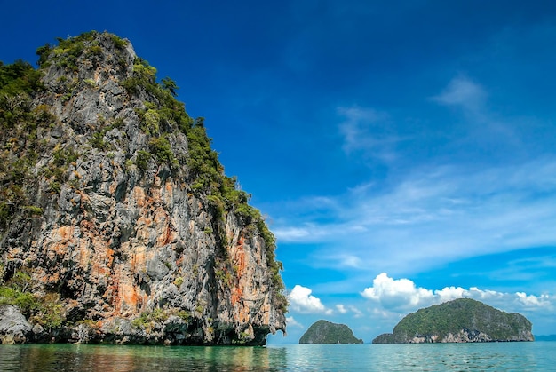 Beau paysage marin de la Thaïlande