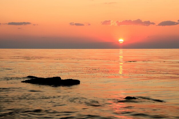 Beau paysage de mer côte ouest rocheuse de la Crimée Europe Ukraine