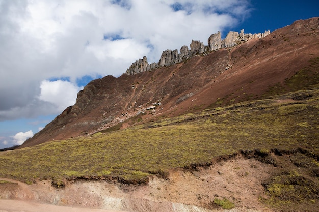 Beau paysage de montagne au Pérou