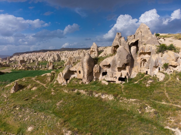 Beau paysage de montagne de Cappadoce