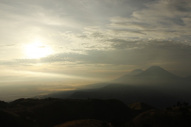 beau paysage de montagne