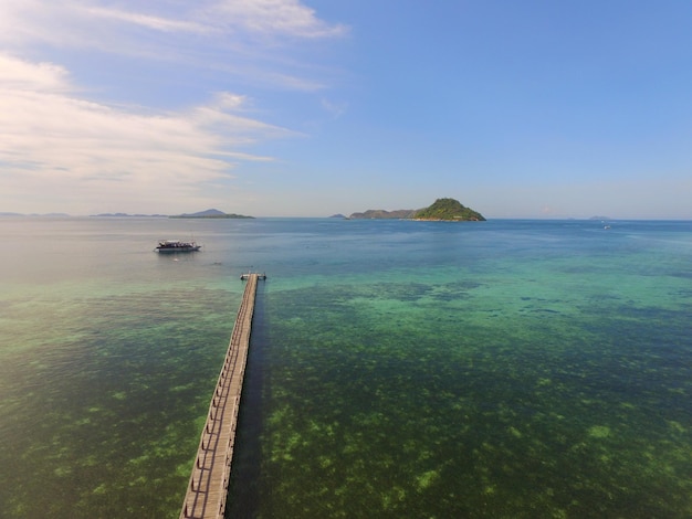 Beau paysage naturel sur l'île de Komodo, East Nusa Tenggara, Indonésie.