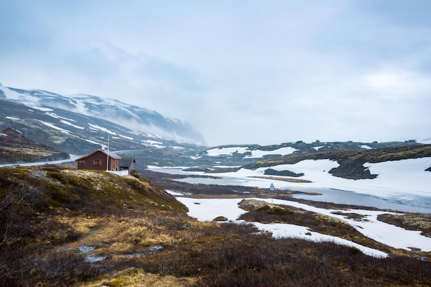 Beau paysage naturel Nature Norvège.