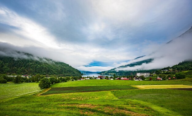 Beau paysage naturel Nature Norvège.