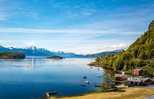 Beau paysage naturel Nature Norvège.