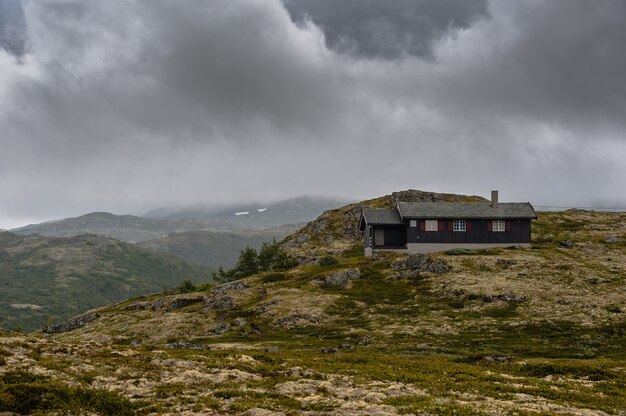 Le beau paysage de Norvège à l'été 2014