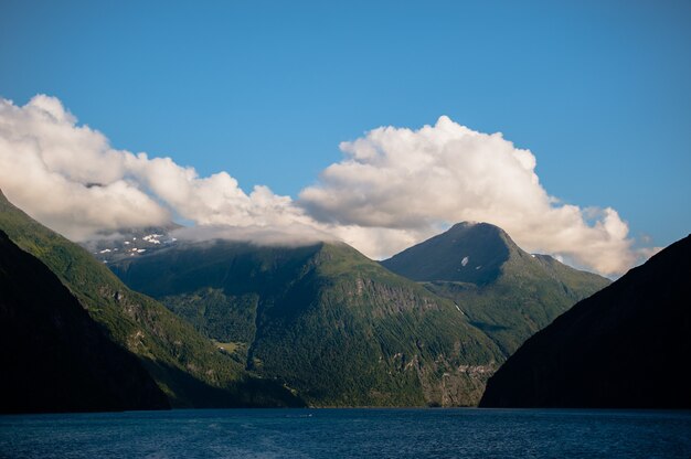 Le beau paysage de Norvège à l'été 2014