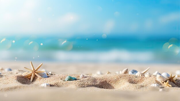 beau paysage de plage côtière