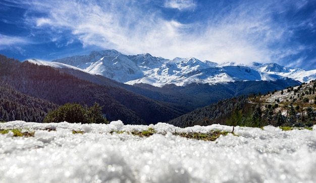 Beau paysage des Pyrénées françaises