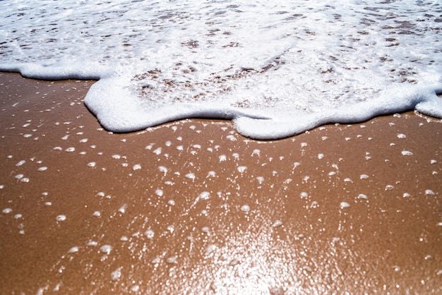 Photo beau paysage de sable et de mer