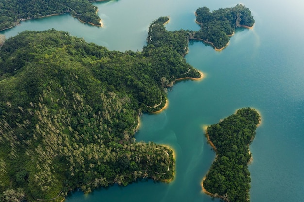 Beau réservoir de haut