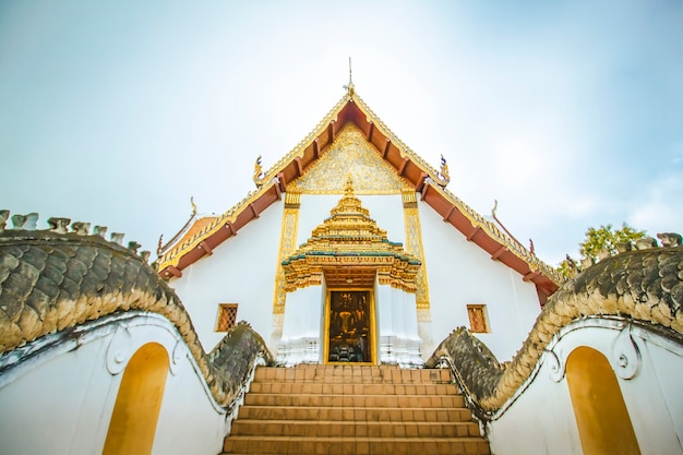 Un beau temple du nord de la Thaïlande