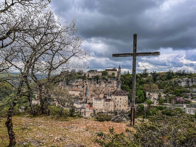 Beau village de Rocamadour dans le département du Lot sud-ouest France