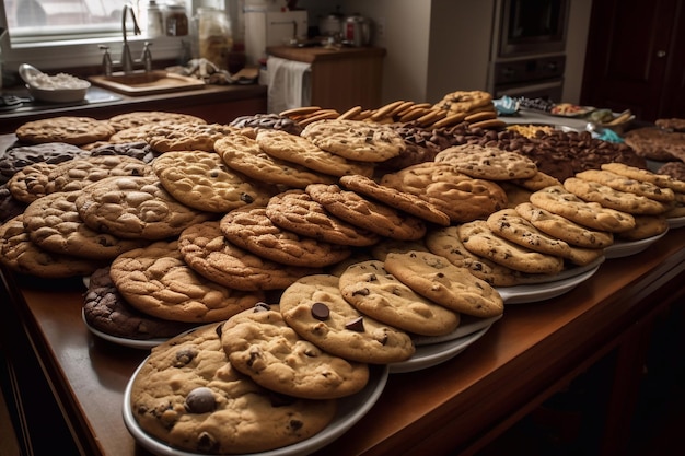 Beaucoup de cookies générés par l'IA