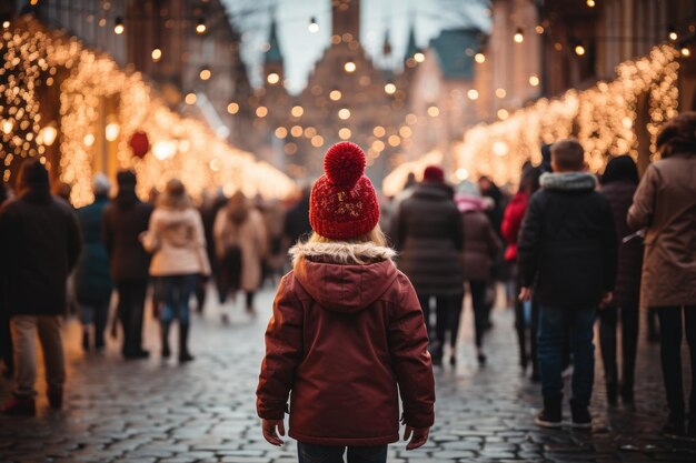 Beaucoup de gens célèbrent Noël et le festival du Nouvel An.