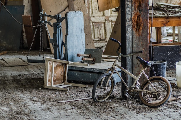 Beaucoup d'objets en usine