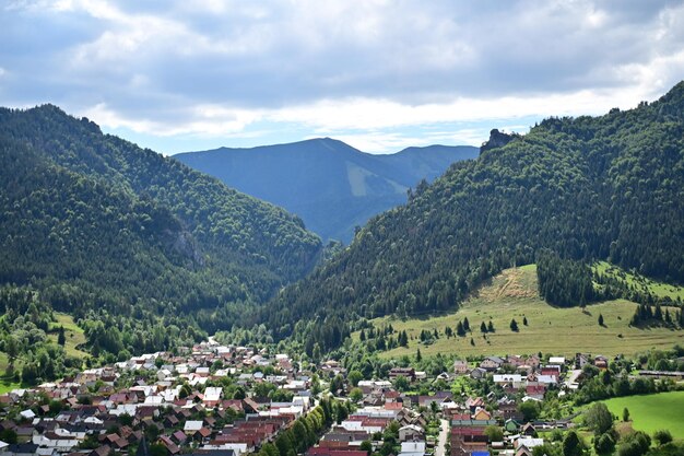 Beaufitul vue sur la montagne naturelle - Terchova, Slovaquie